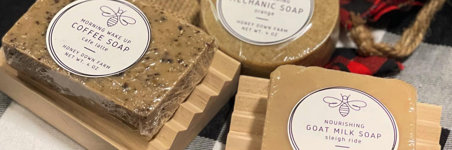 Three Goat Milk Soap Bars