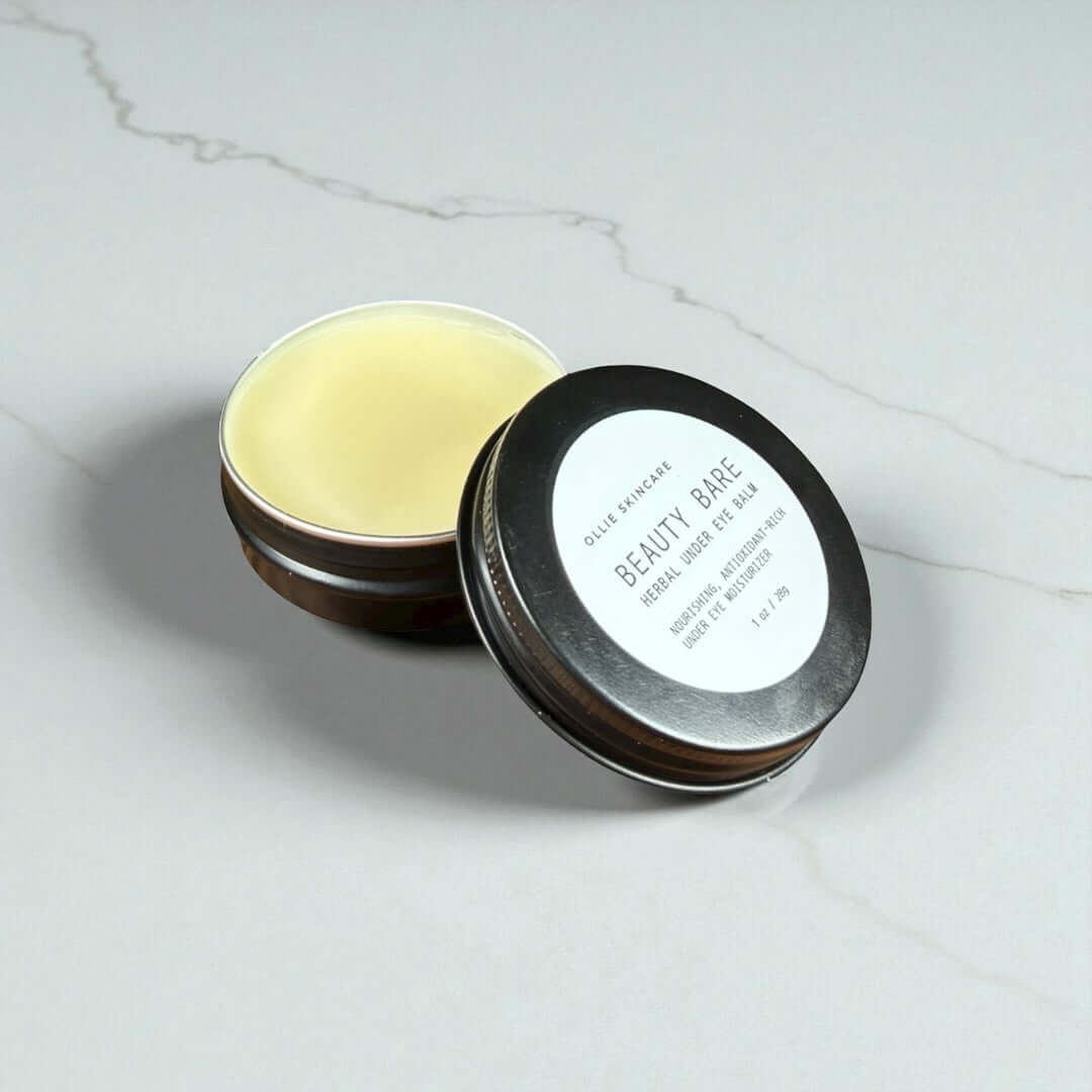 Best Skin Ingredients: Dermatologist-Approved Actives That Transform Your Skin - Beauty Bare balm in a round tin.