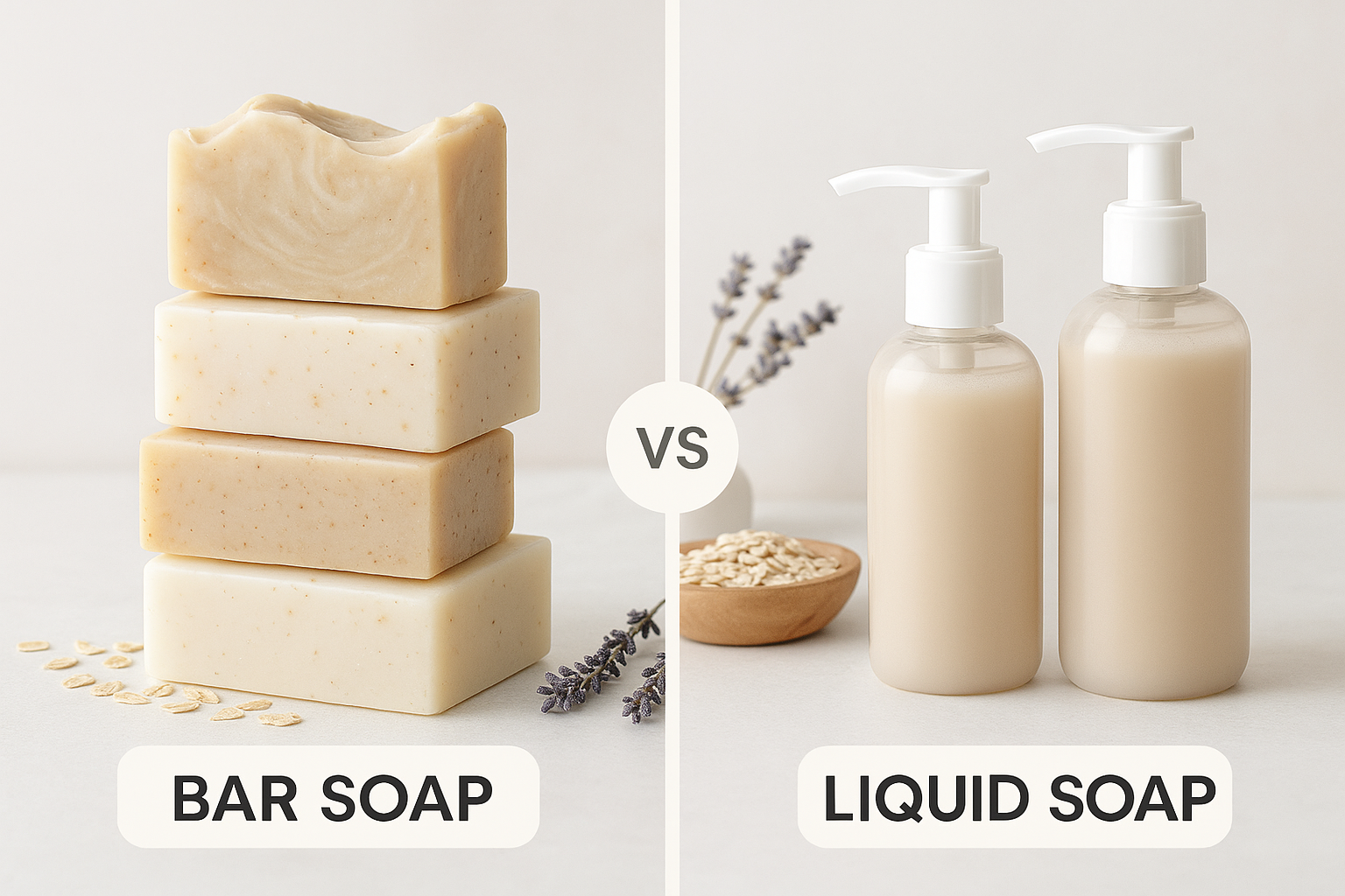 Bar Soap vs Liquid Soap: Suds and Science of Their Surprising Differences
