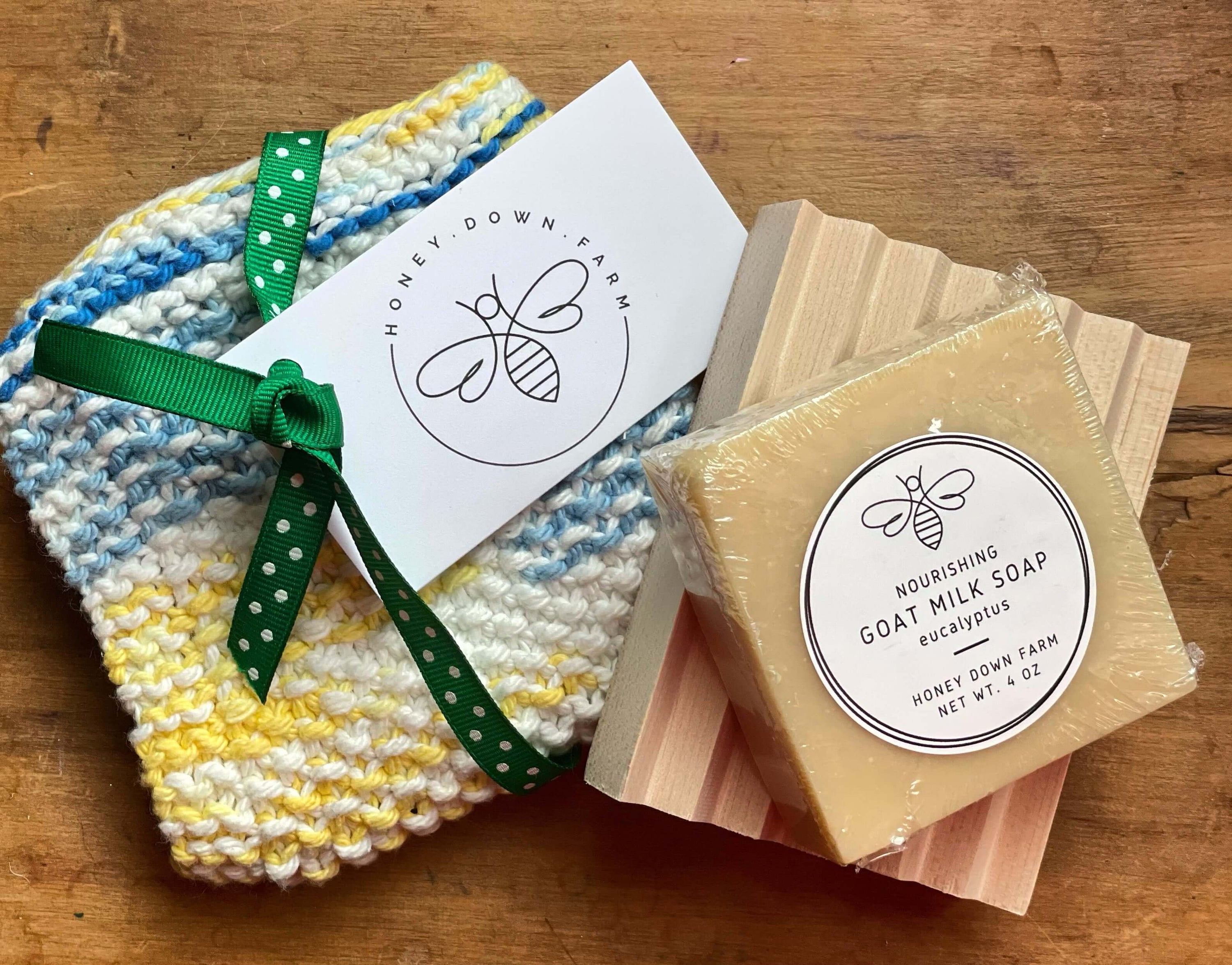 Autumn Skincare Routine featuring nourishing goat milk soap from Honey Down Farm.