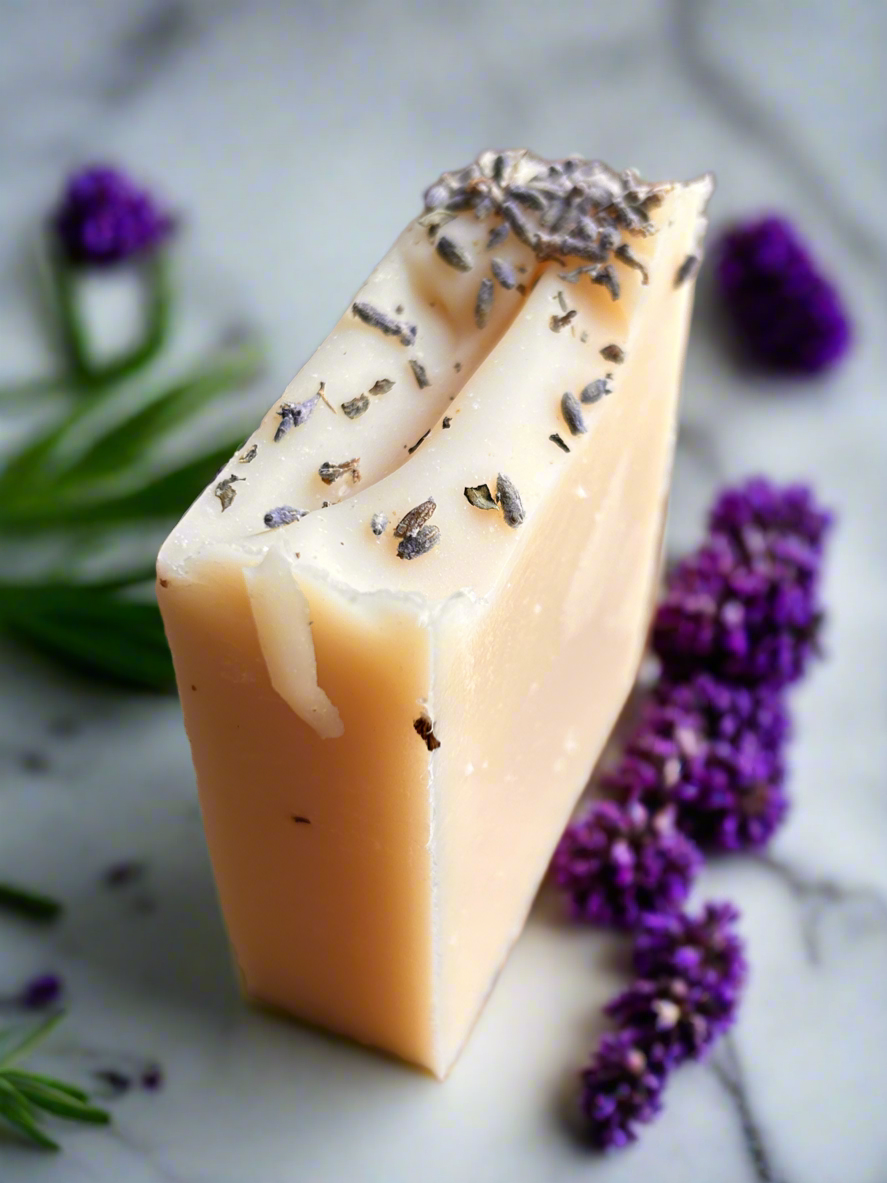 Ollie Skincare Lavender Goat Milk Soap