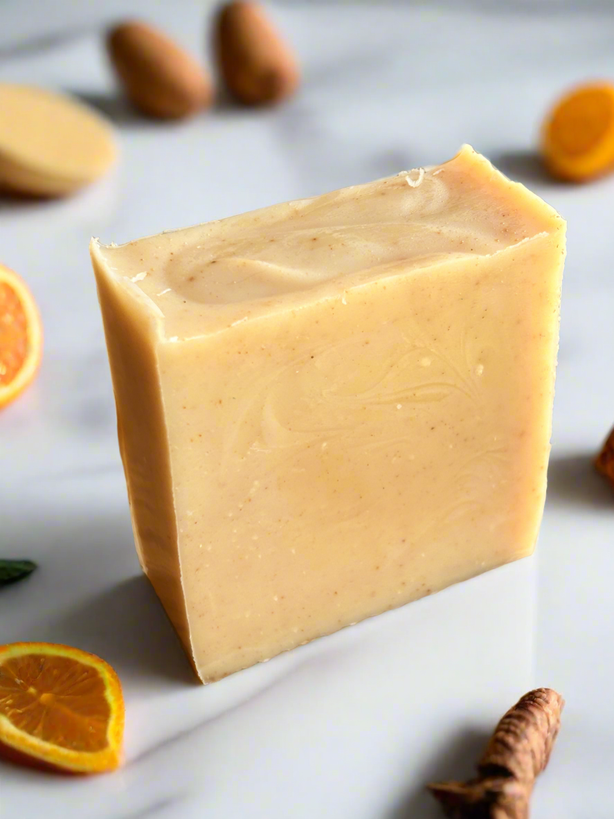 Ollie Skincare Turmeric Ginger Bar Soap