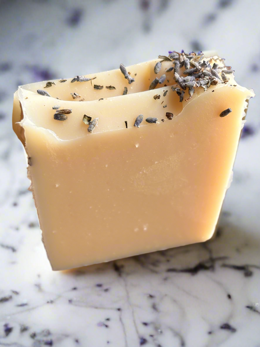 Ollie Skincare Lavender Goat Milk Soap