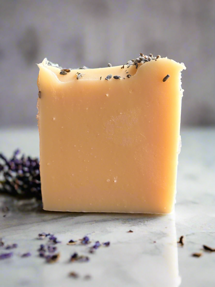 Ollie Skincare Products has Lavender Goat Milk Soap