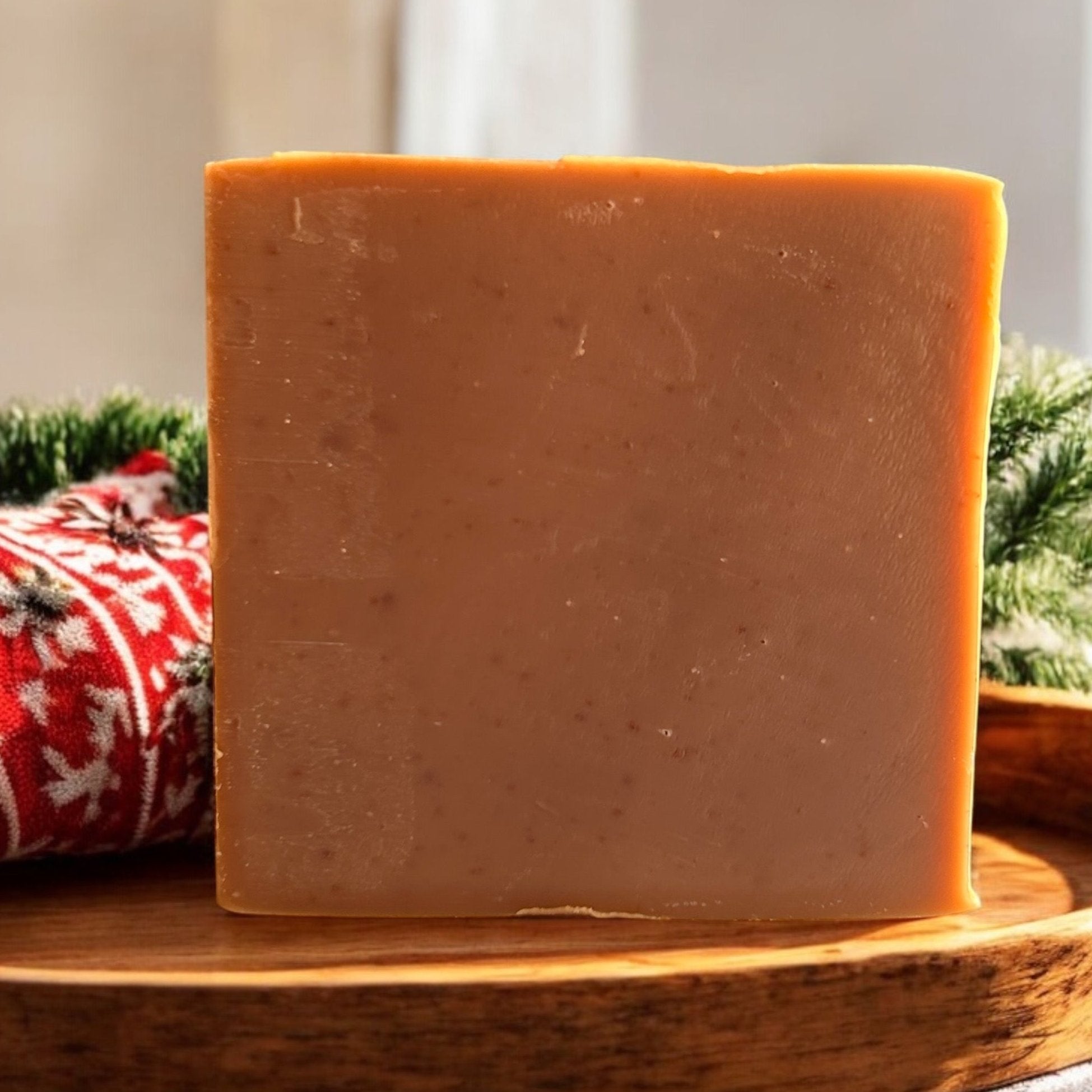 Warm Flannel Holiday Soap