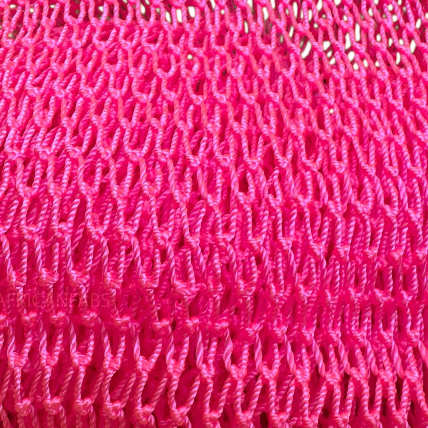 5 Pieces - African net sponge / African exfoliating net / Sapo sponge - Dark pink