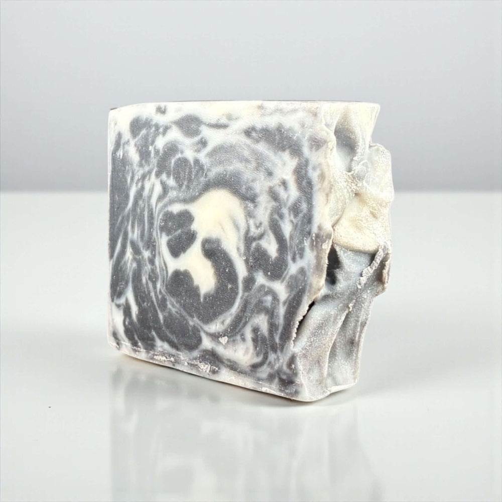 Charcoal Facial Soap bar, handcrafted to draw out impurities and refresh oily or combination skin.