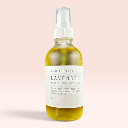 Ollie Skincare Makeup Remover bottle, an oil-based cleanser that dissolves makeup and nourishes skin.