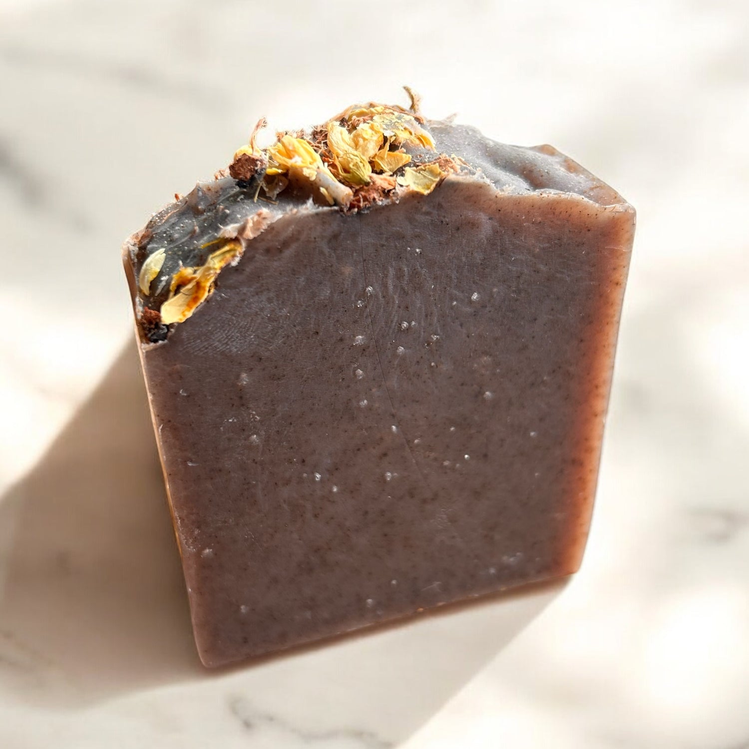 Roughcut Goat Milk Soap with natural exfoliants and a rich texture, handcrafted in Richfield, Wisconsin.